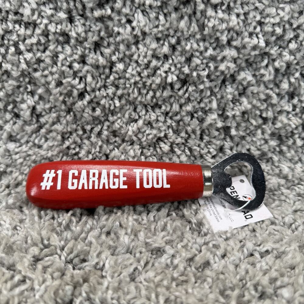 Number 1 Garage Tool Bottle Opener Red Brand New